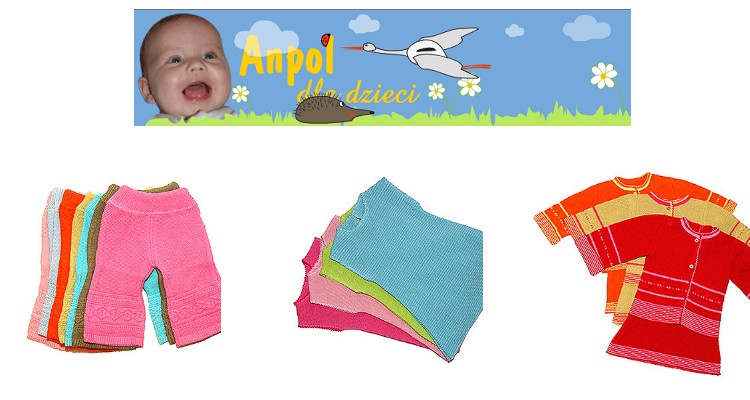 Фирма ANPOL - польский производитель оджеды для младенцев детей и молодежи